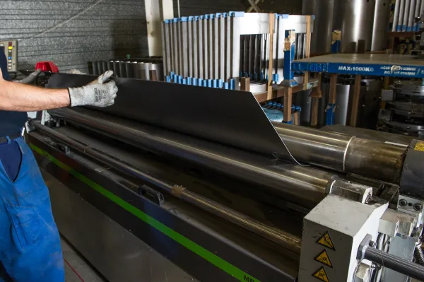 Sheet metal rolling
